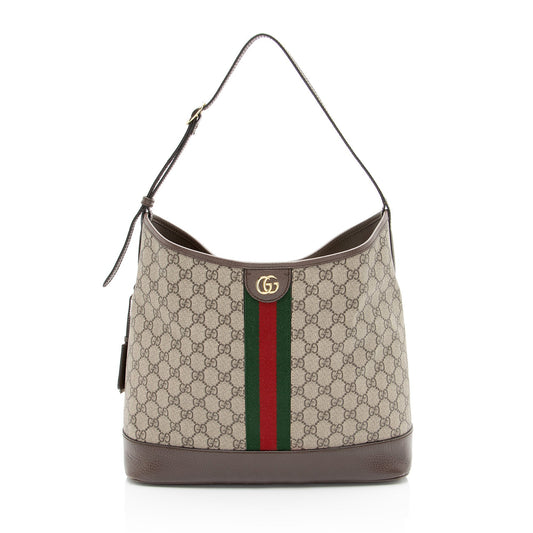 Gucci GG Supreme Ophidia Lage Open Shoulder Bag