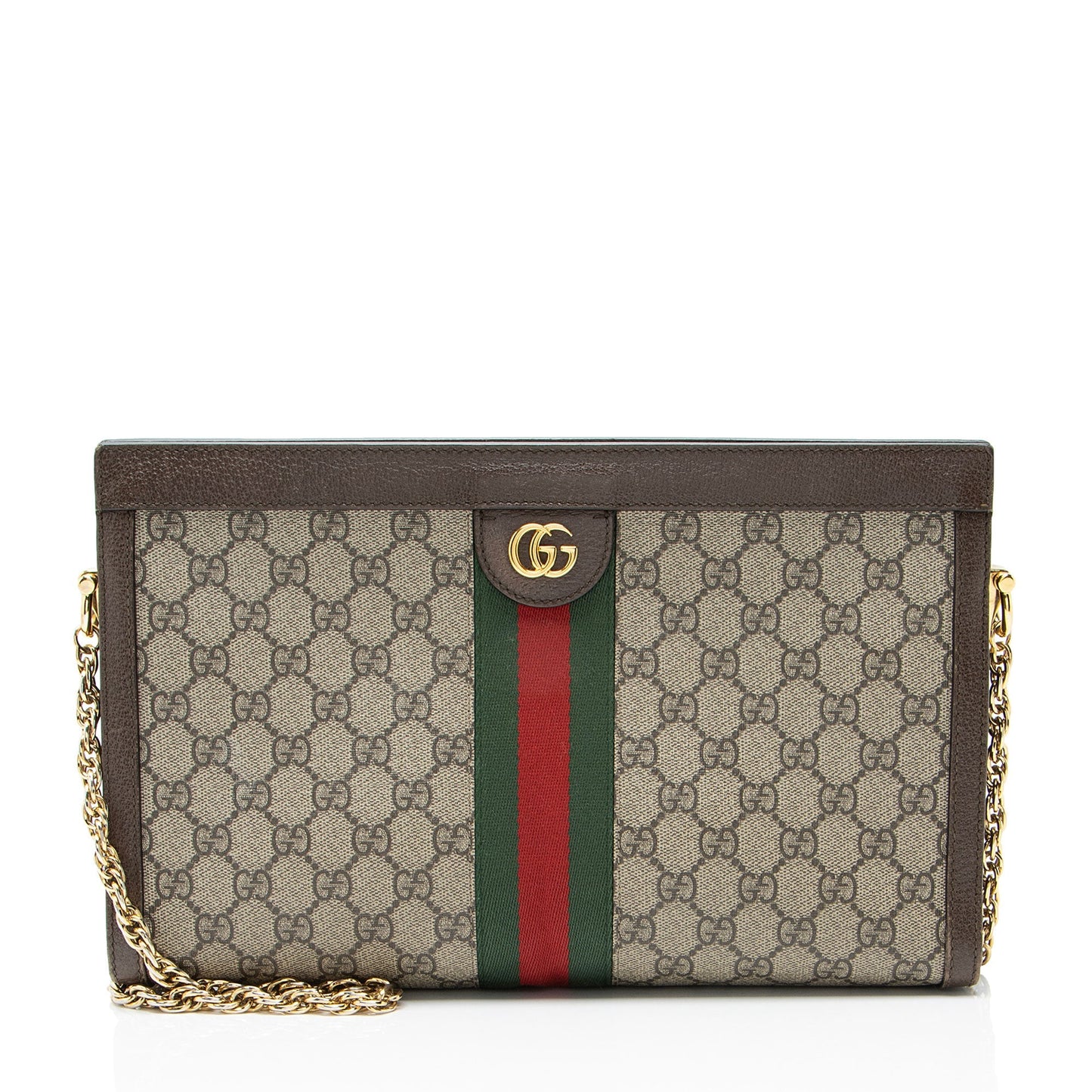 Gucci GG Supreme Ophidia Large Chain Shoulder Bag