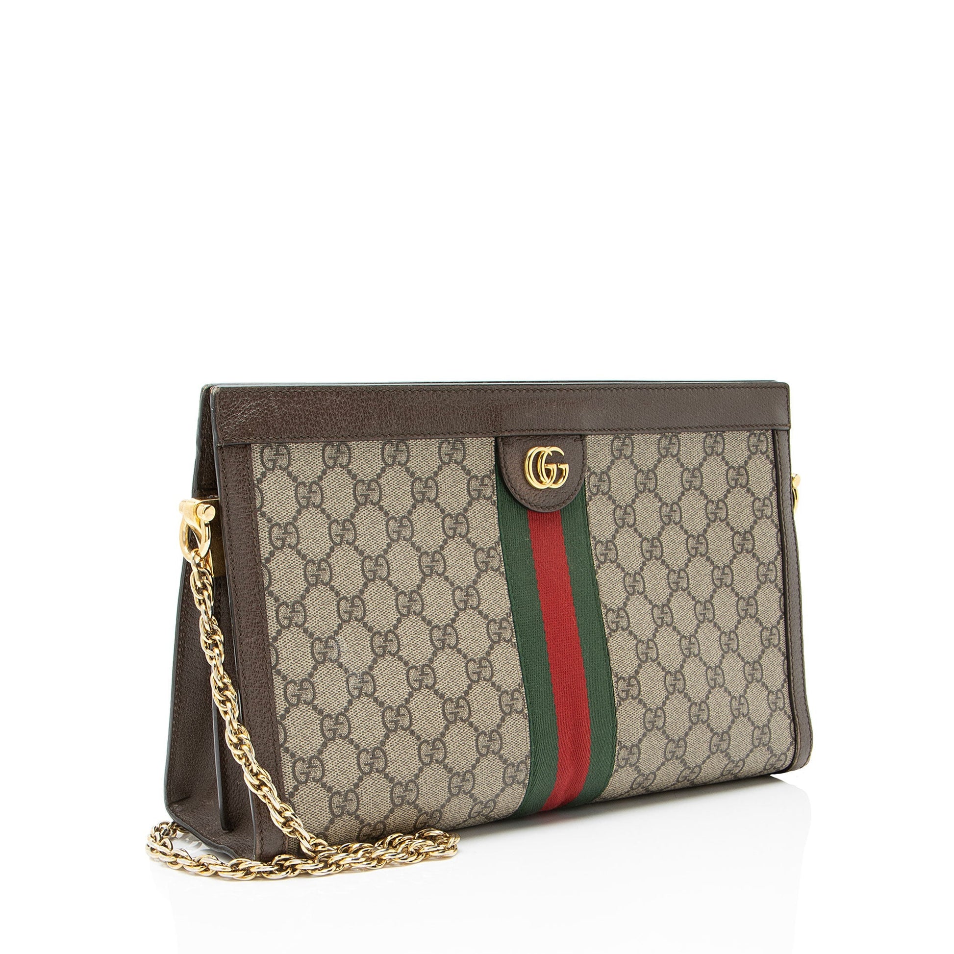 Gucci GG Supreme Ophidia Large Chain Shoulder Bag