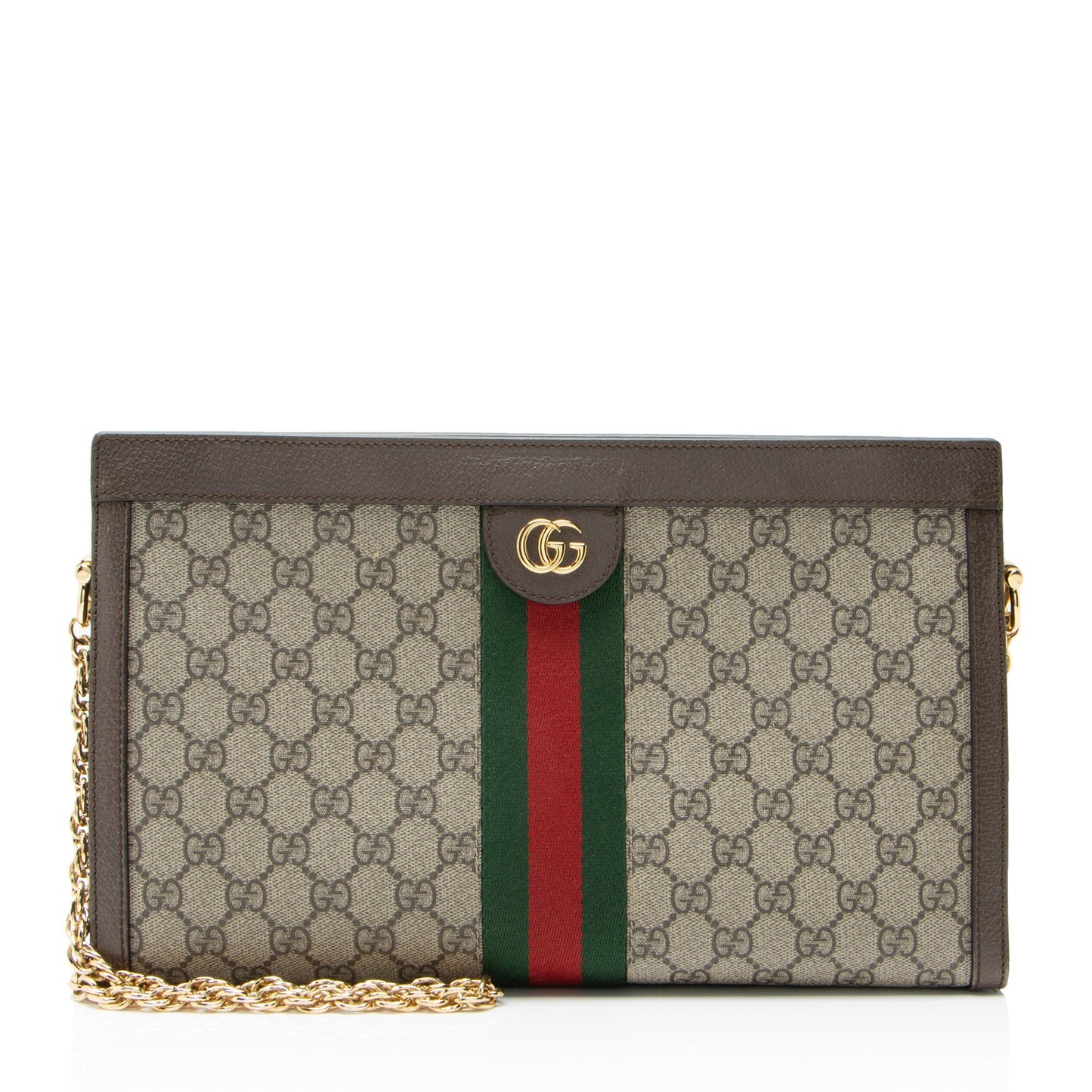Gucci GG Supreme Ophidia Large Chain Shoulder Bag