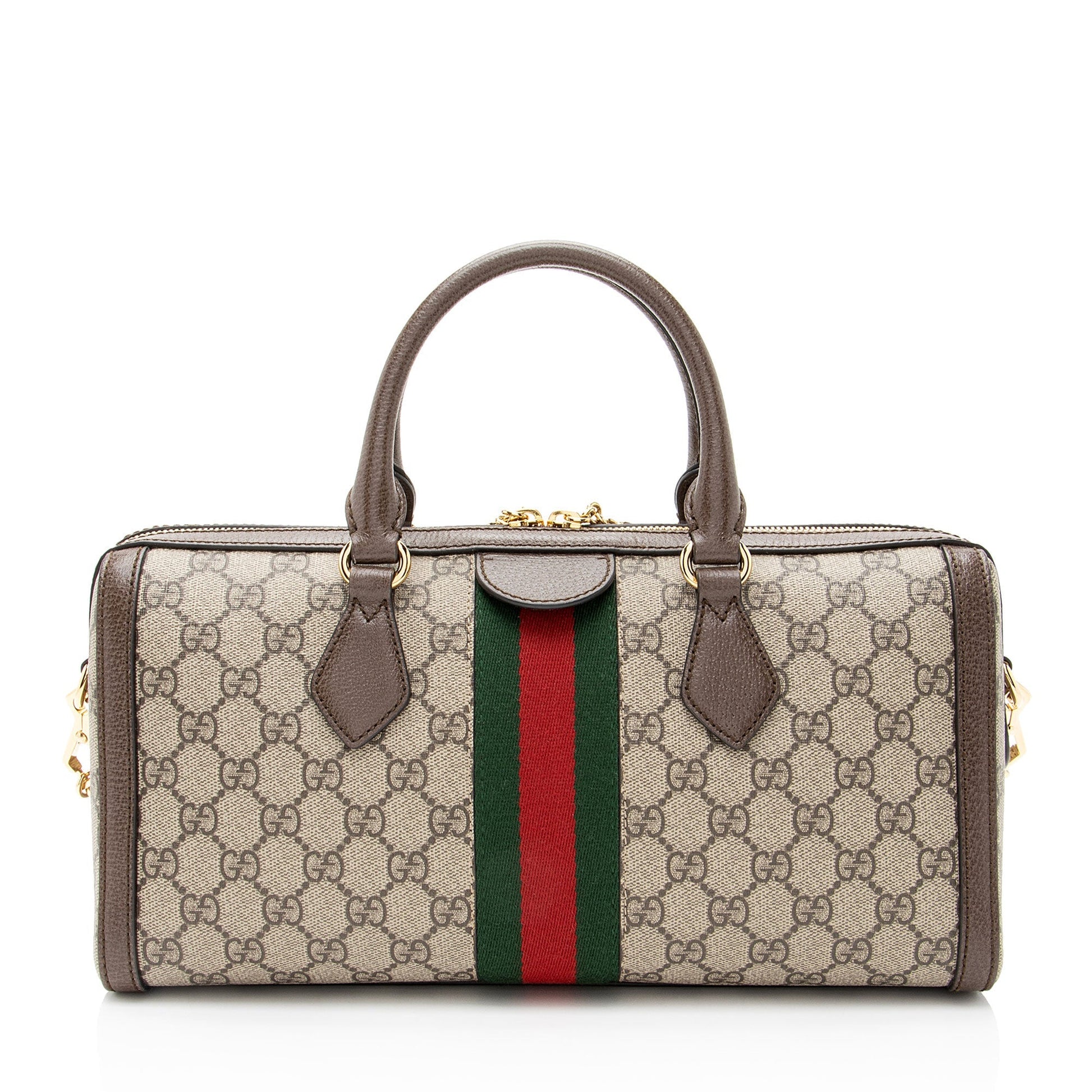Gucci GG Supreme Ophidia Medium Boston Bag