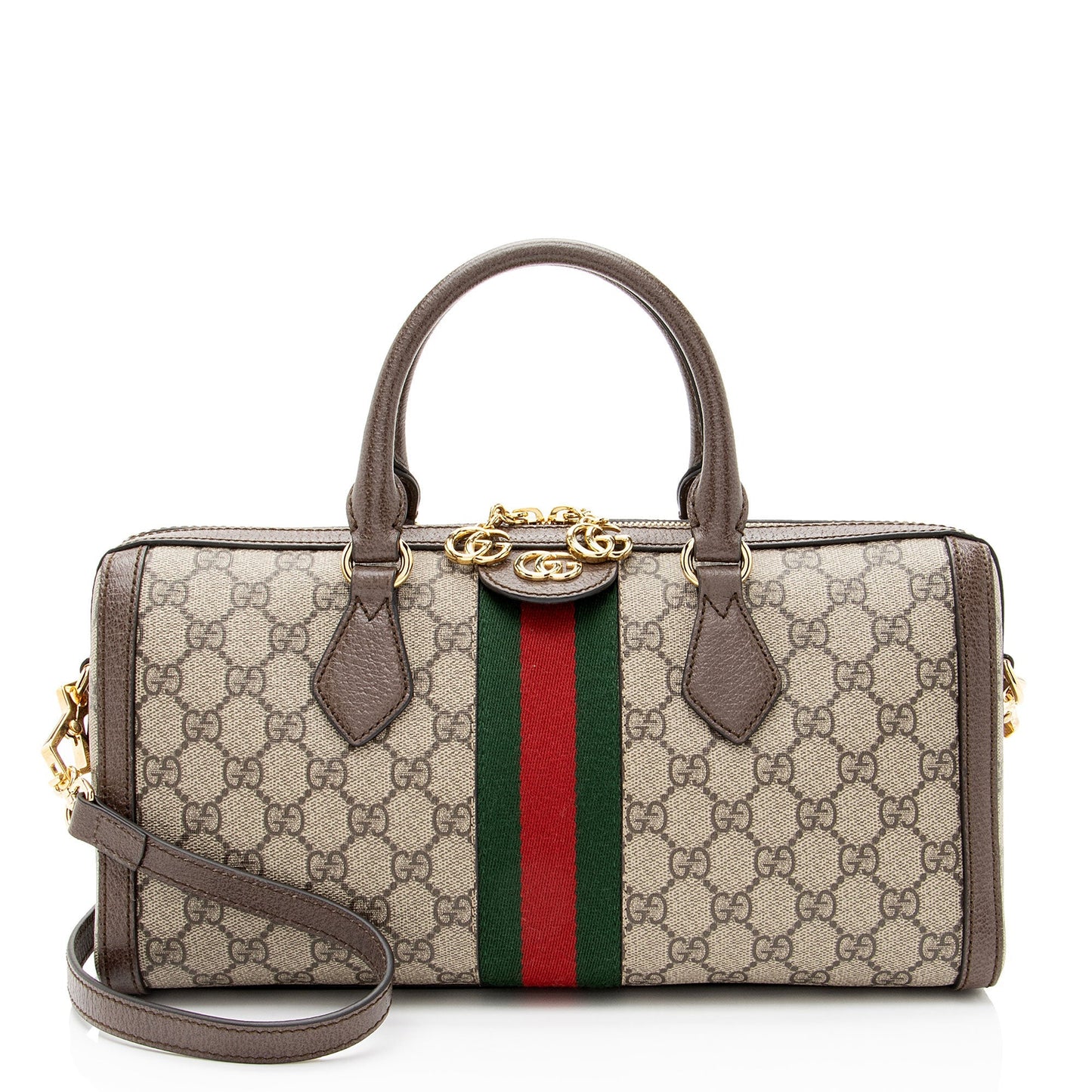 Gucci GG Supreme Ophidia Medium Boston Bag