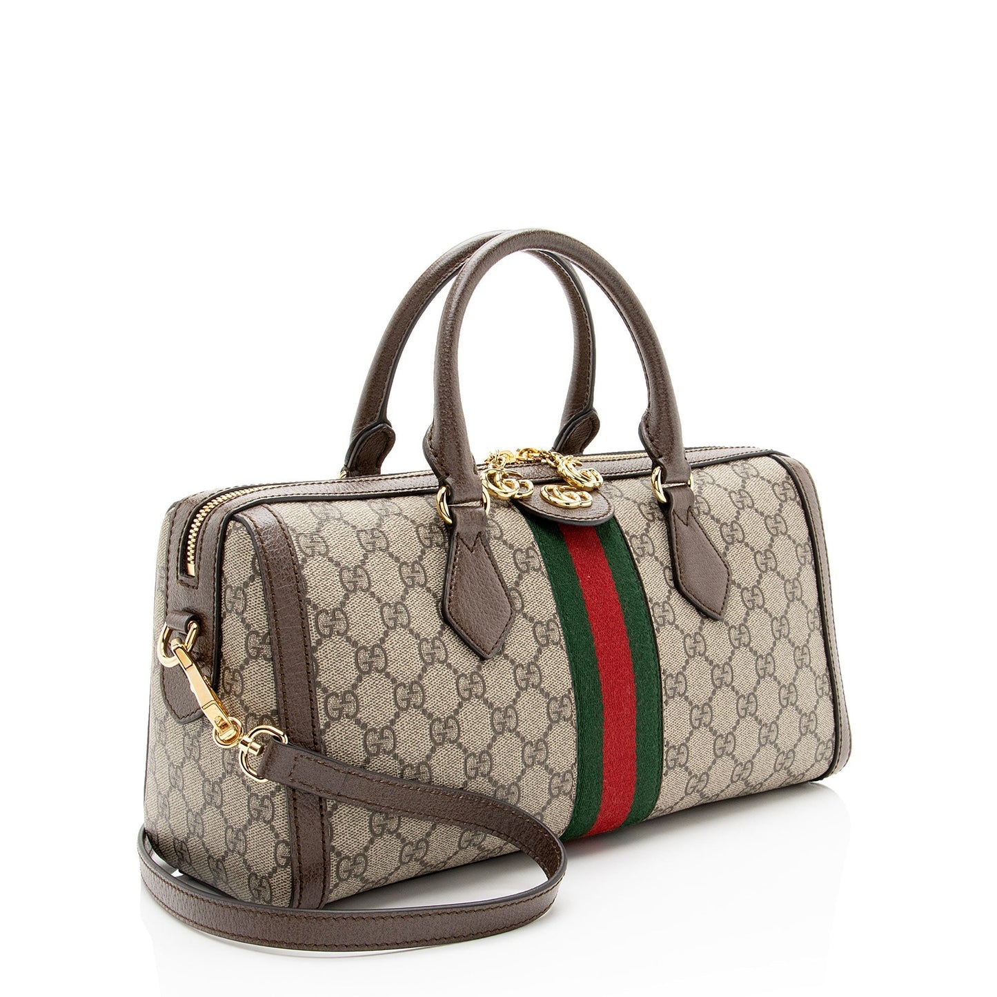 Gucci GG Supreme Ophidia Medium Boston Bag