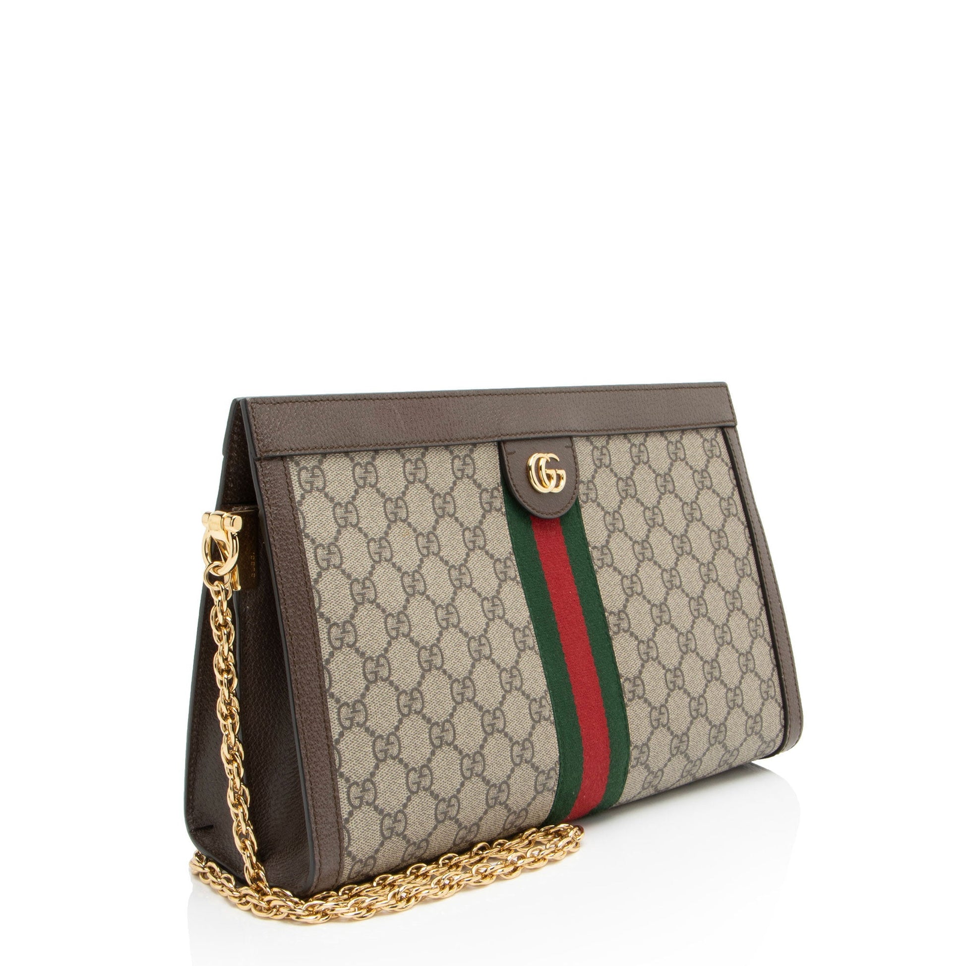 Gucci GG Supreme Ophidia Medium Chain Shoulder Bag