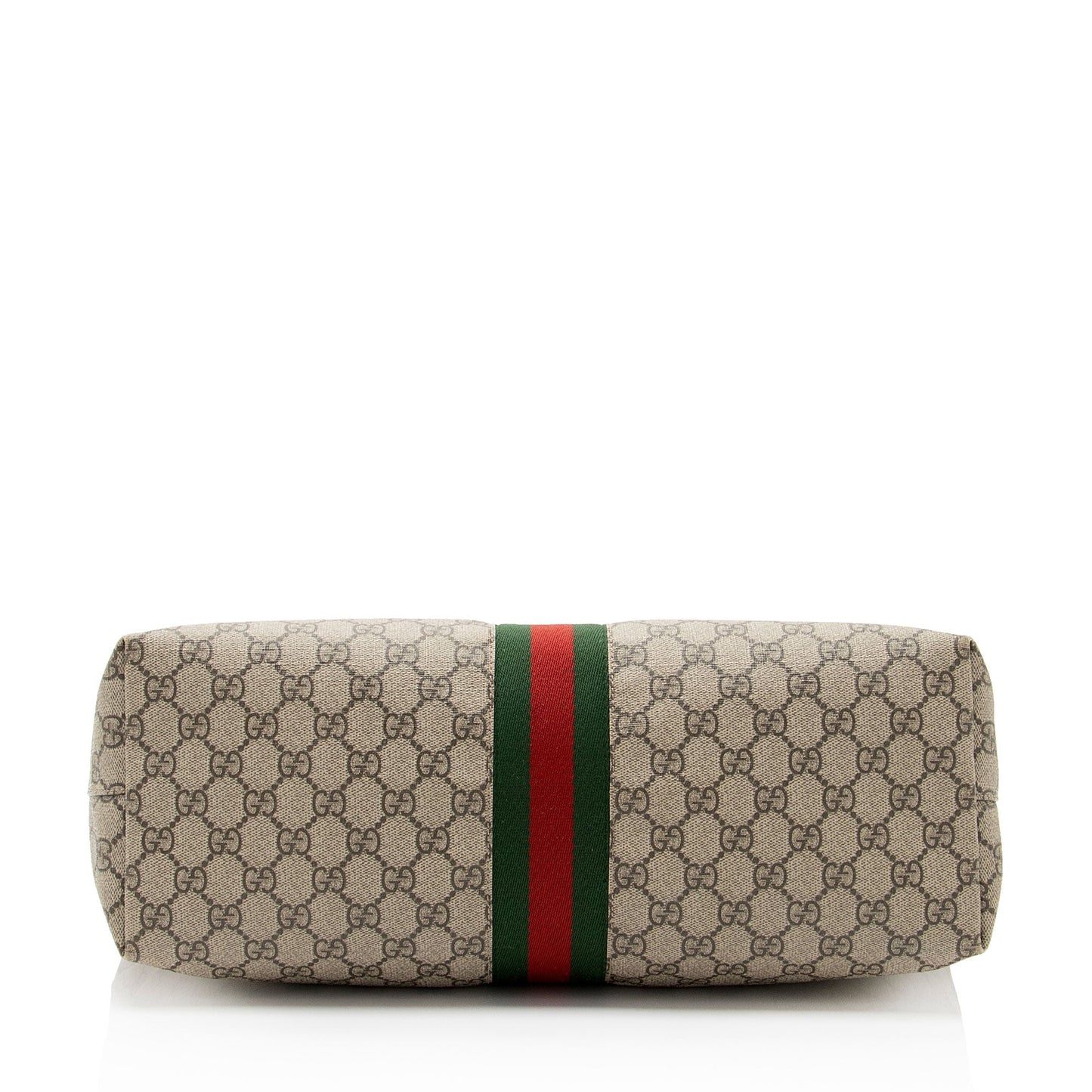 Gucci Nylon Leather Canvas Tote