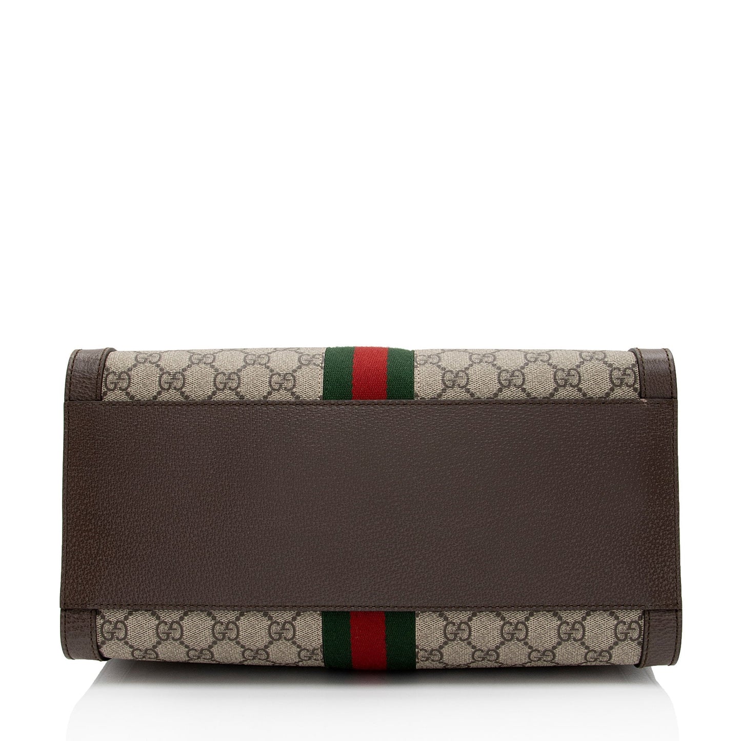 Gucci Nylon Leather Canvas Tote