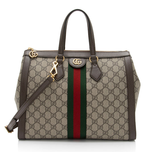 Gucci GG Supreme Ophidia Medium Tote (SHF-)