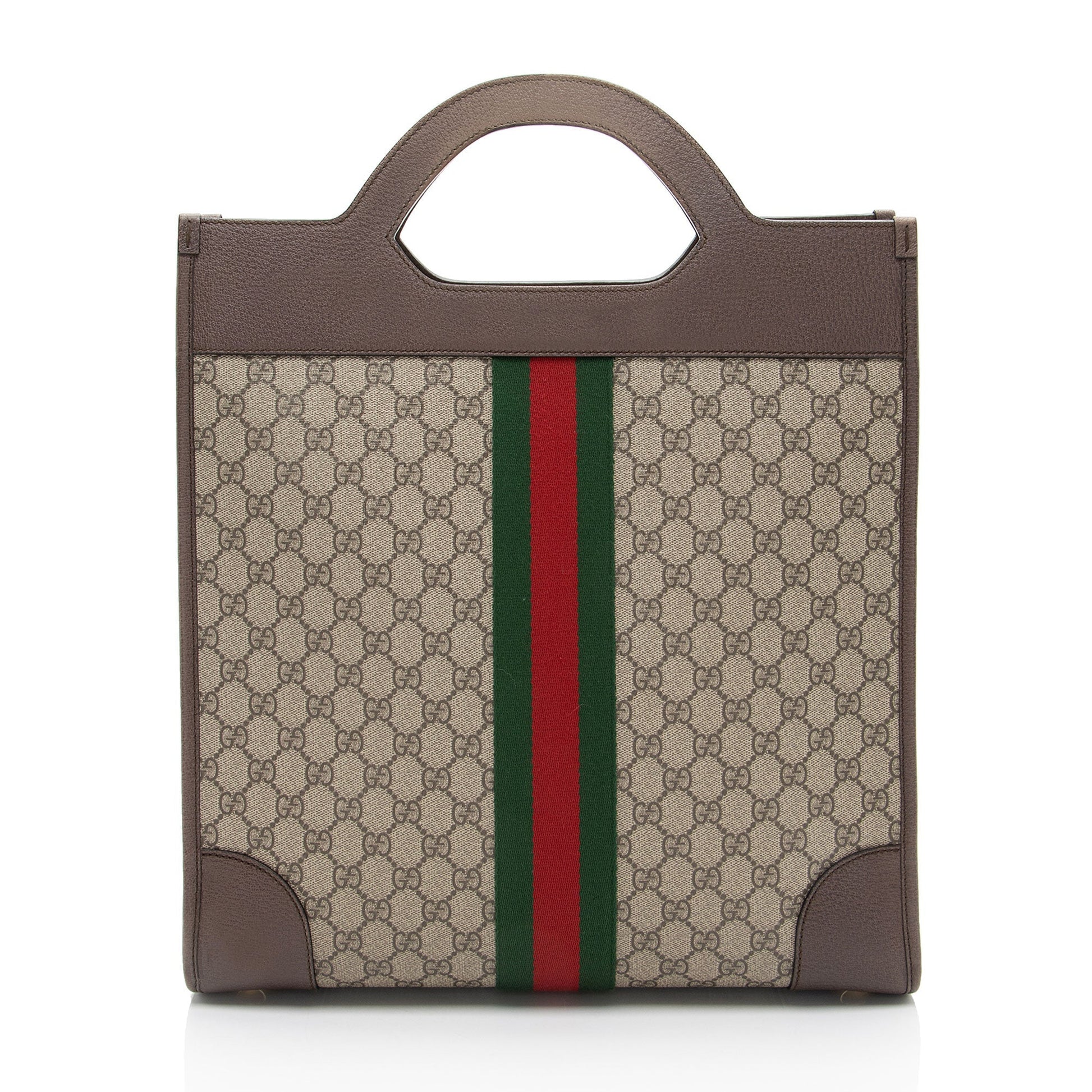 Gucci GG Supreme Ophidia Open Handle Tote