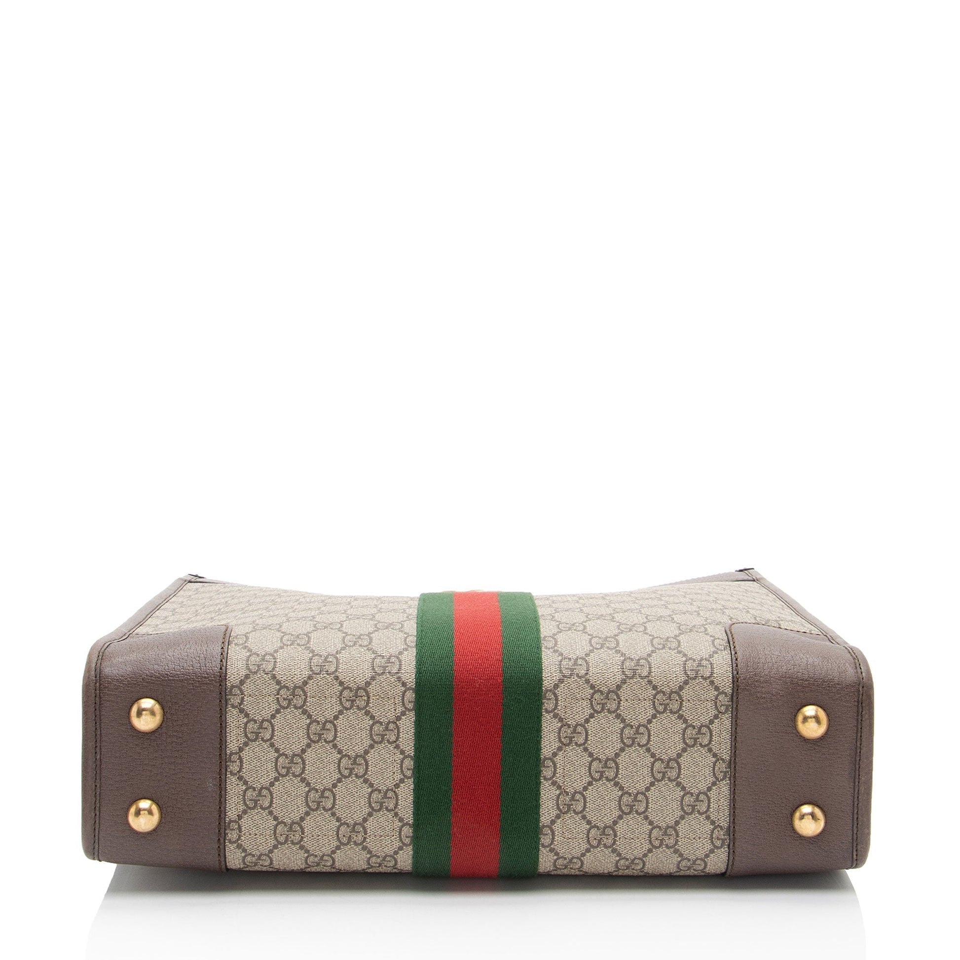 Gucci GG Supreme Ophidia Open Handle Tote
