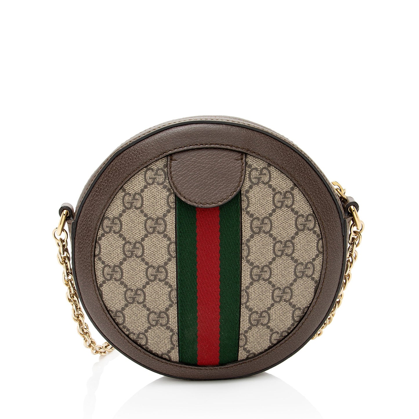 Gucci GG Supreme Ophidia Round Mini Shoulder Bag