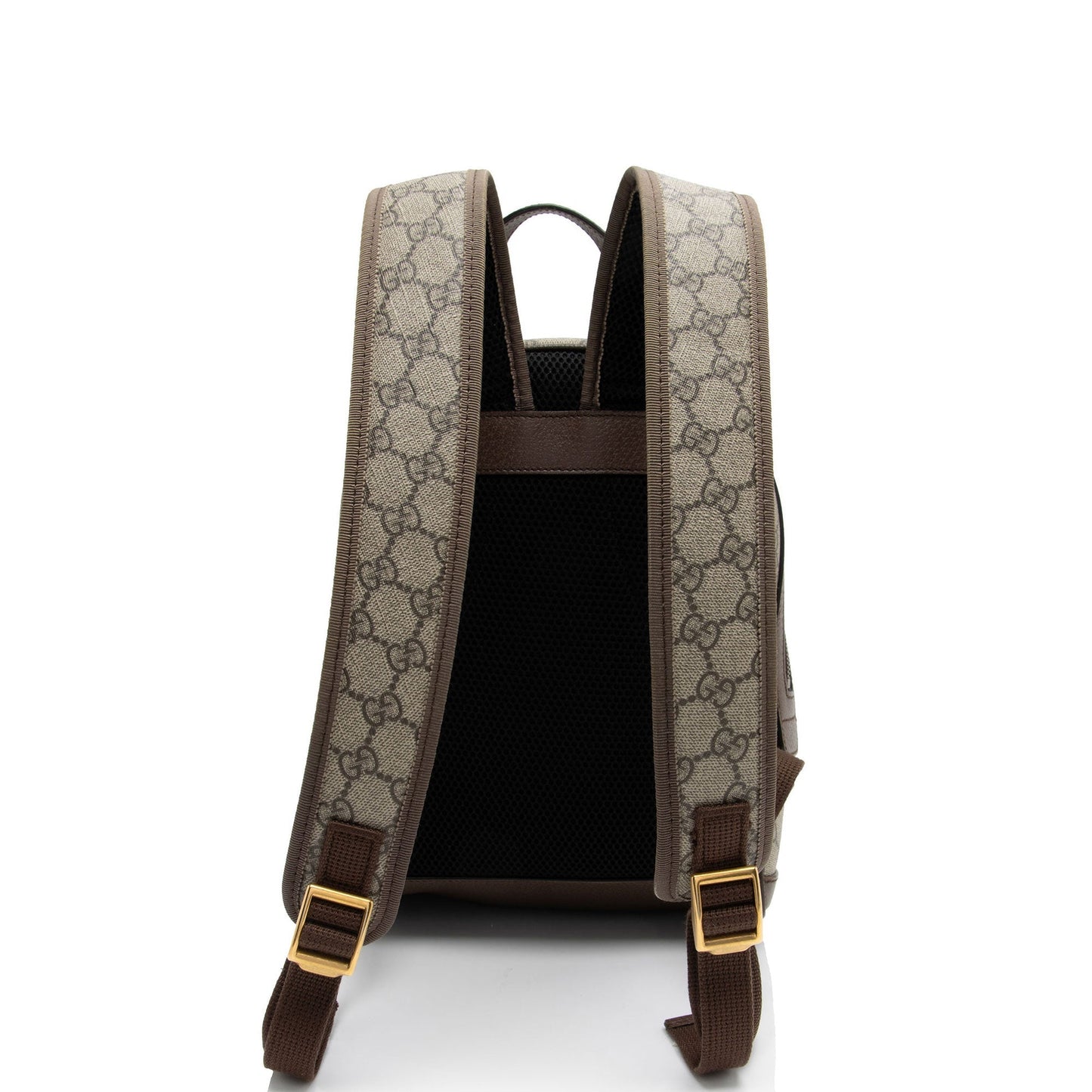 Gucci Nylon Leather Canvas Shoulder Bag