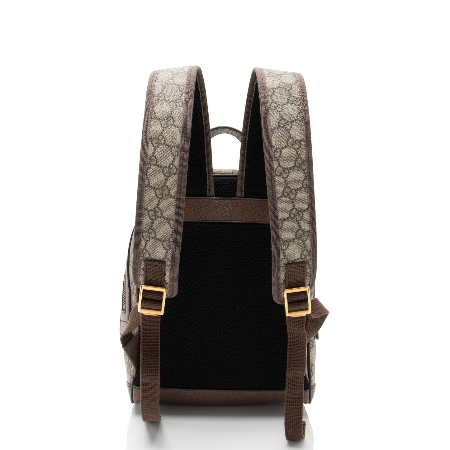 Gucci Nylon Leather Canvas Shoulder Bag