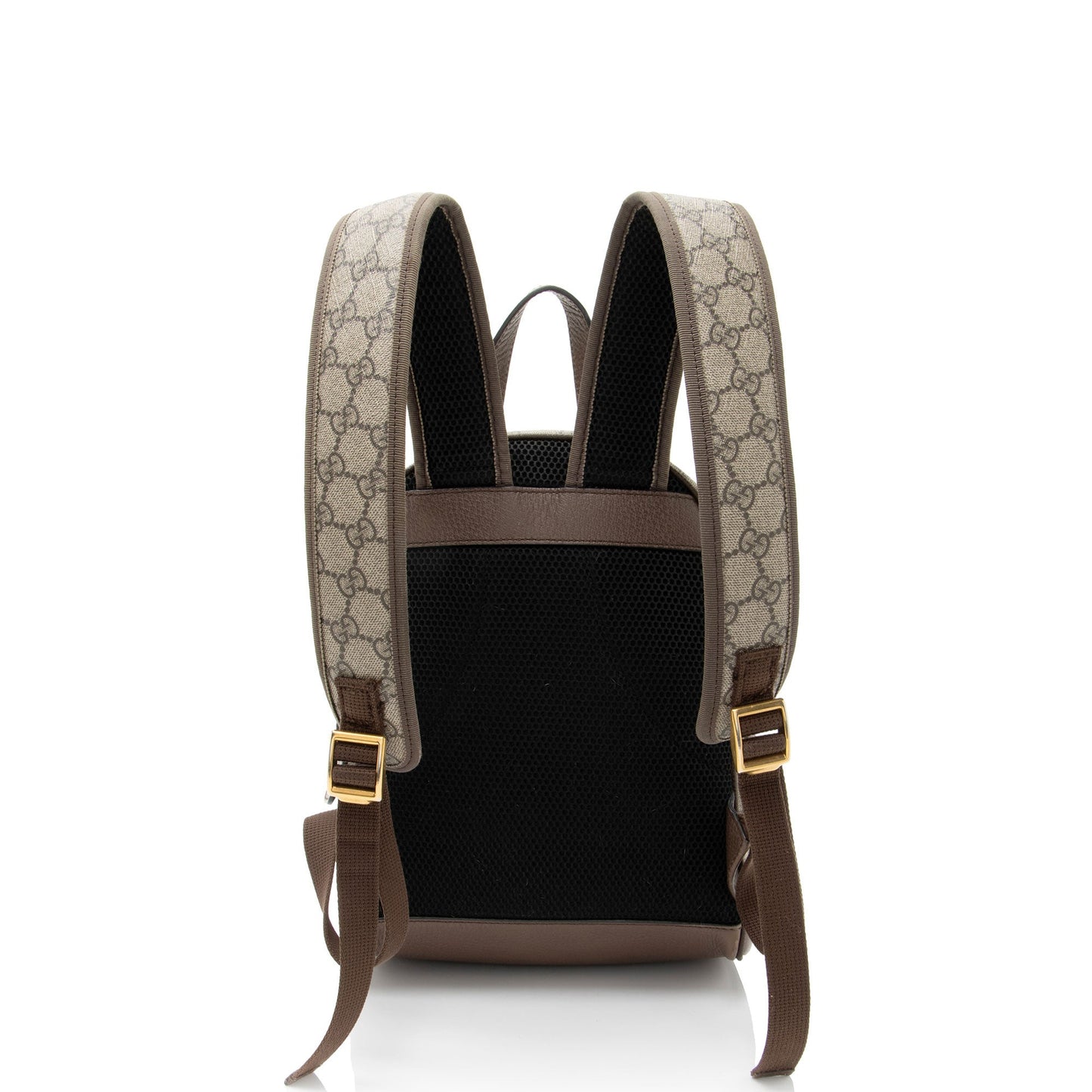 Gucci Nylon Leather Canvas Shoulder Bag