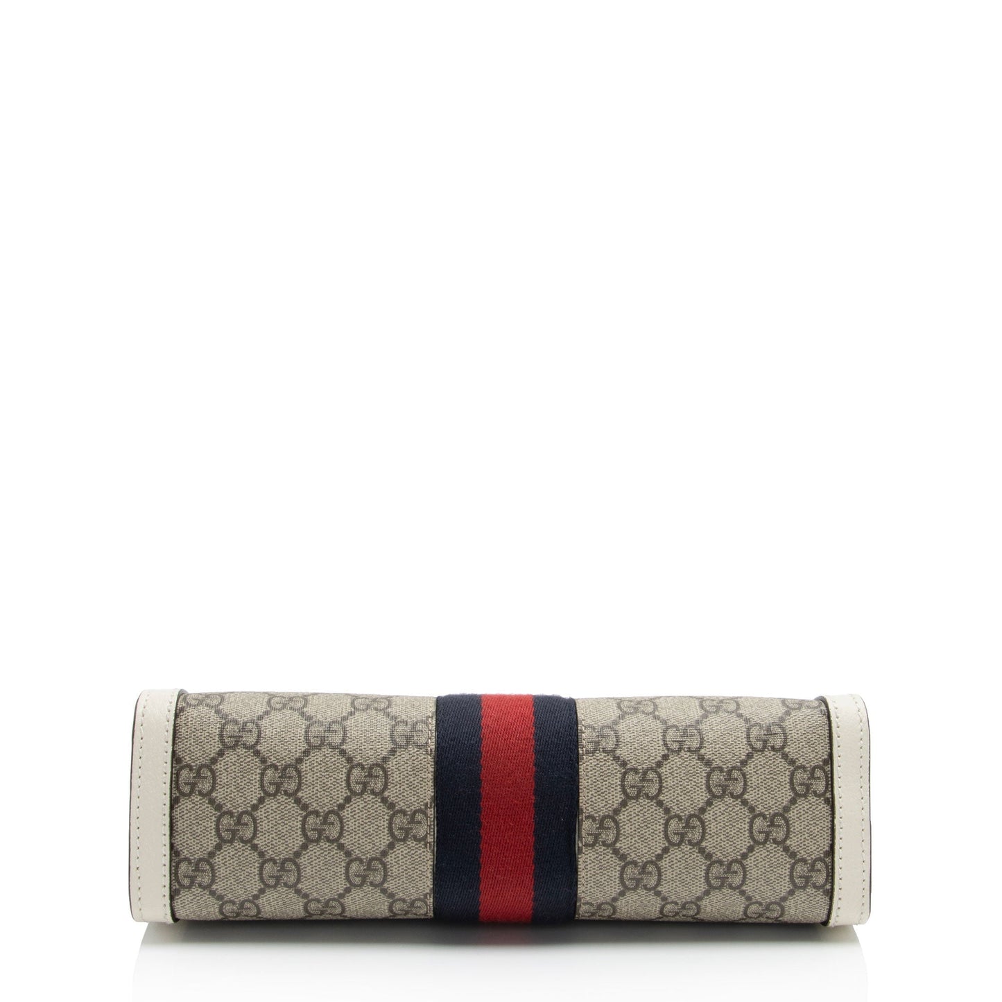 Gucci Nylon Chain Leather Shoulder Bag