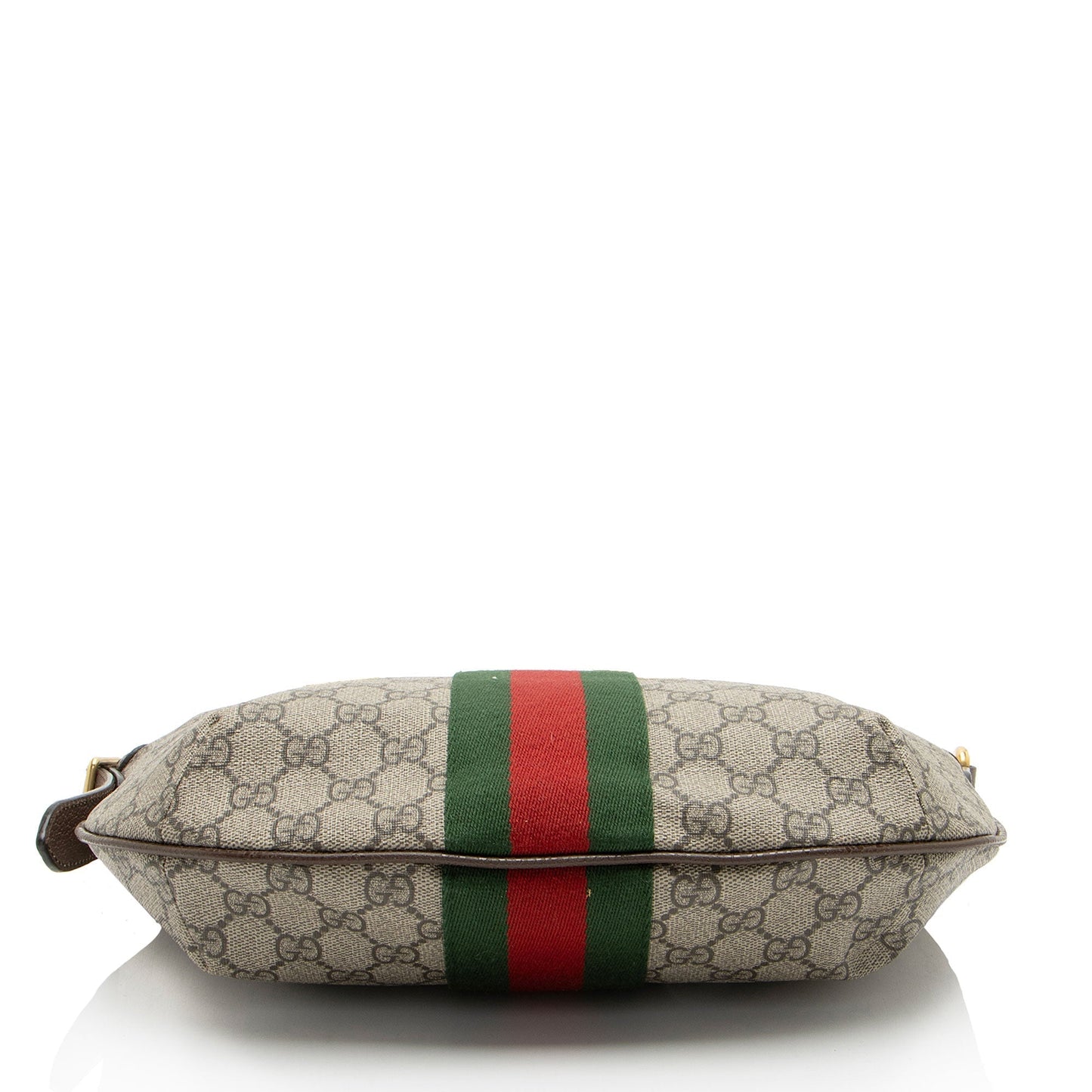 Gucci Nylon Leather Canvas Shoulder Bag