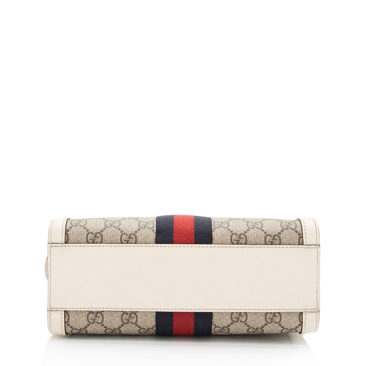 Gucci Nylon Leather Canvas Tote