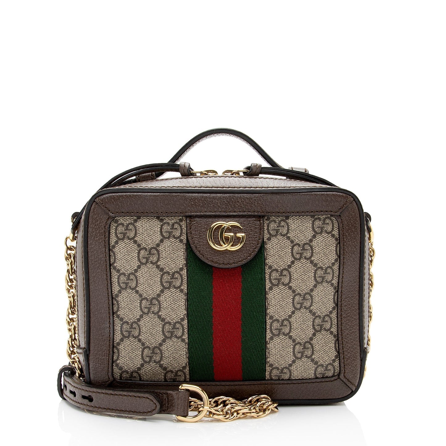 Gucci Monogram Chain Mini Crossbody