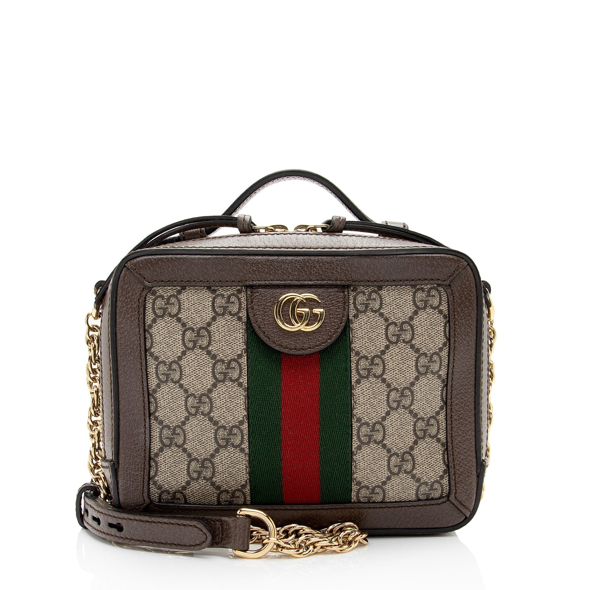 Gucci Monogram Chain Mini Crossbody