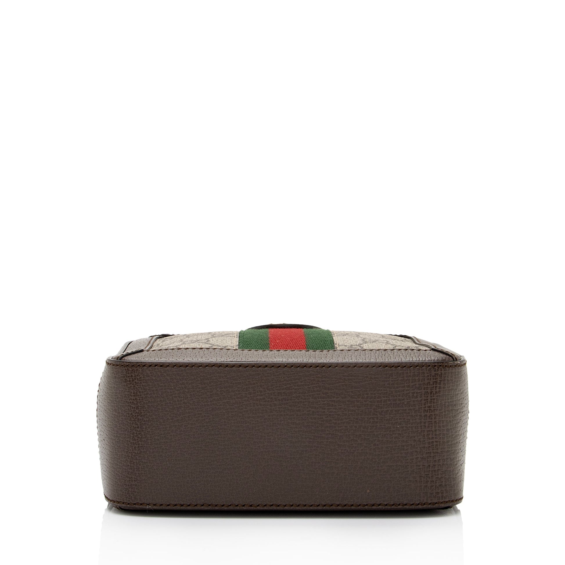 Gucci GG Supreme Ophidia Top Handle Mini Shoulder Bag (SHF-NuNUZp)