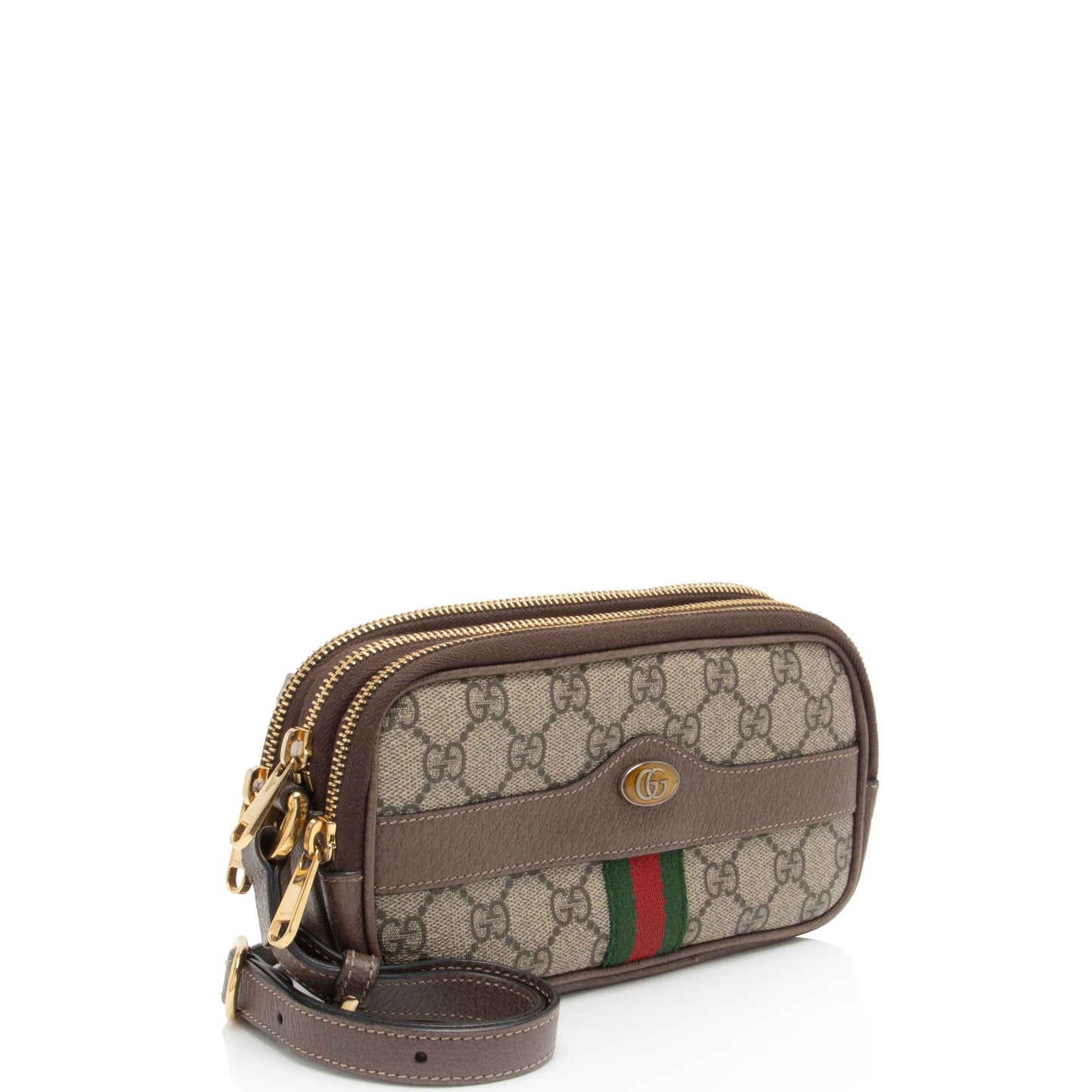 Gucci Nylon Leather Canvas Crossbody