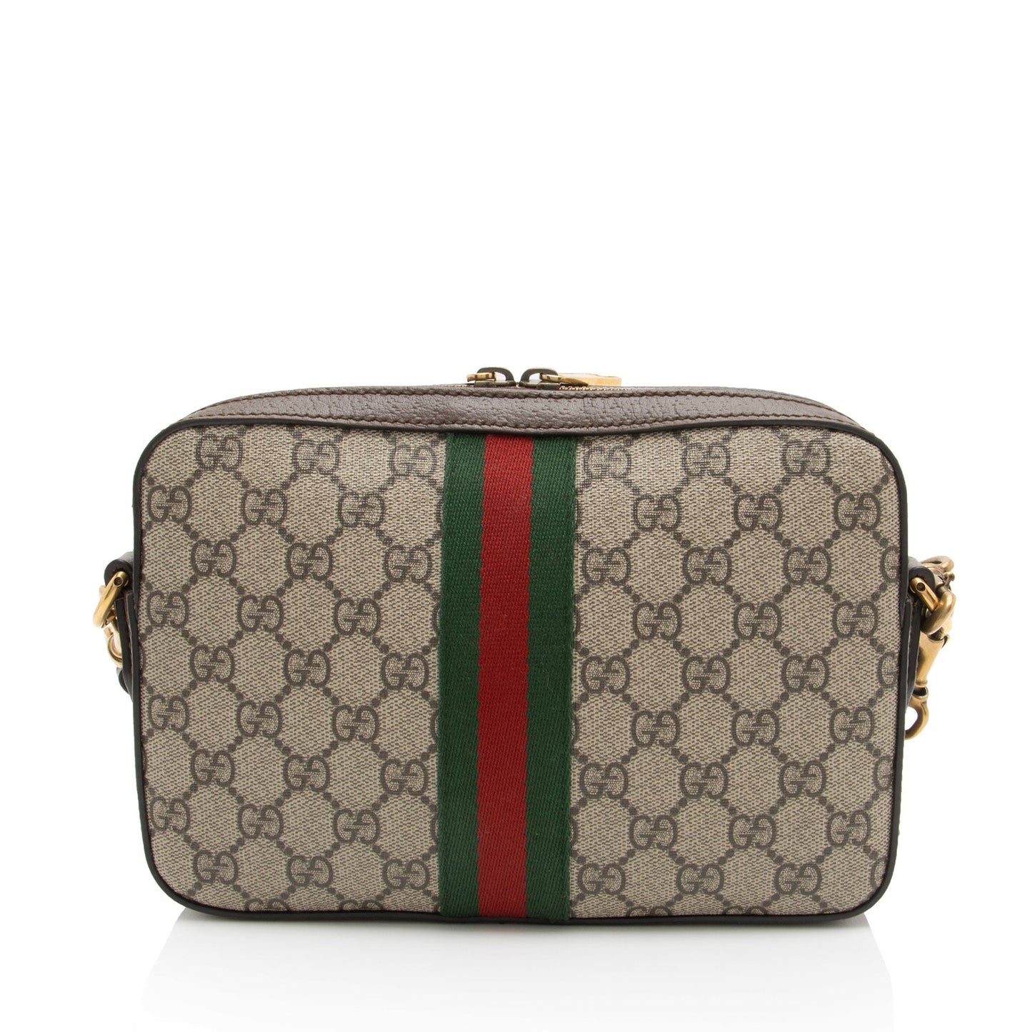 Gucci GG Supreme Ophidia Web Small Crossbody (SHF-E9hrMN)