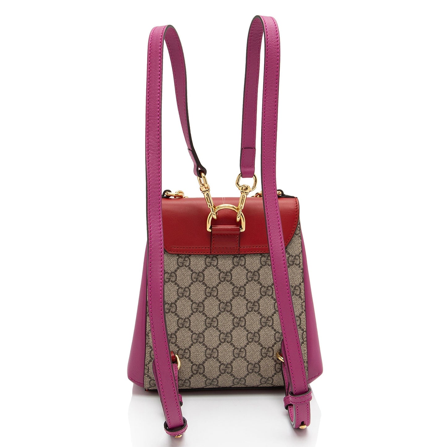 Gucci Leather Canvas Shoulder Bag