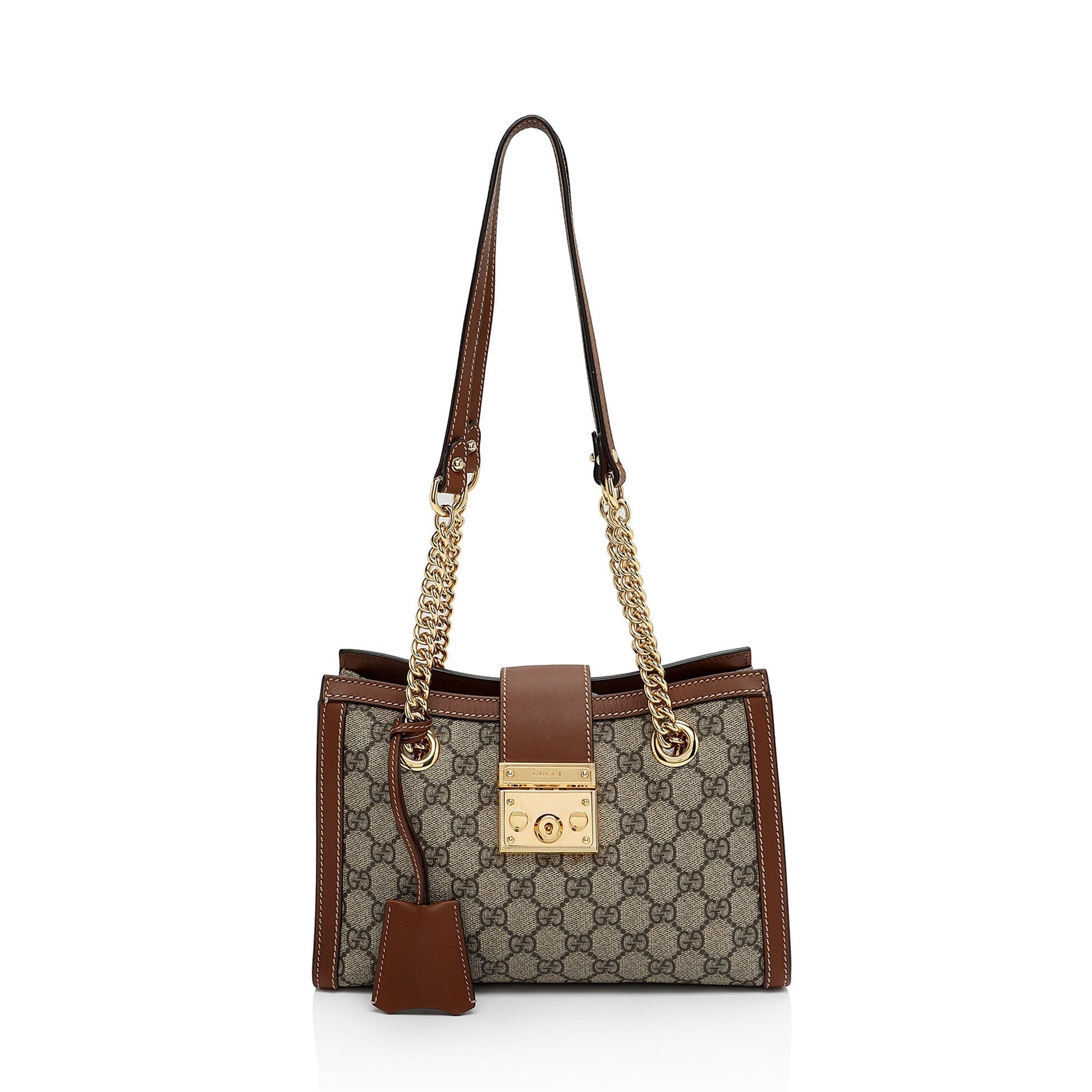 Gucci Chain Leather Shoulder Bag