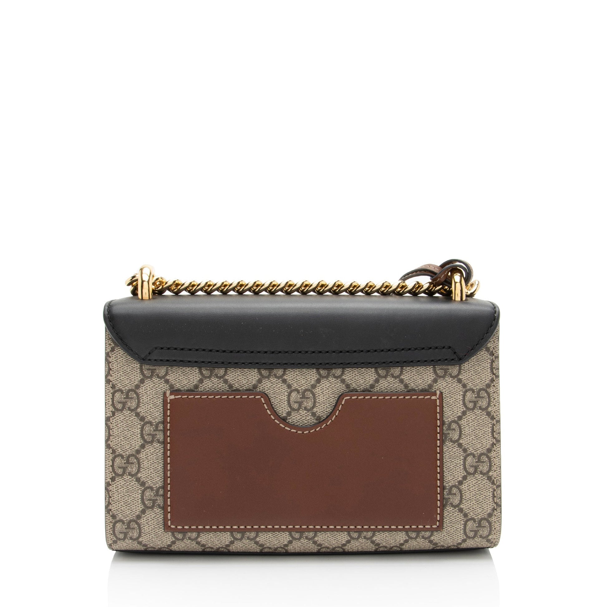 Gucci GG Supreme Padlock Small Shoulder Bag