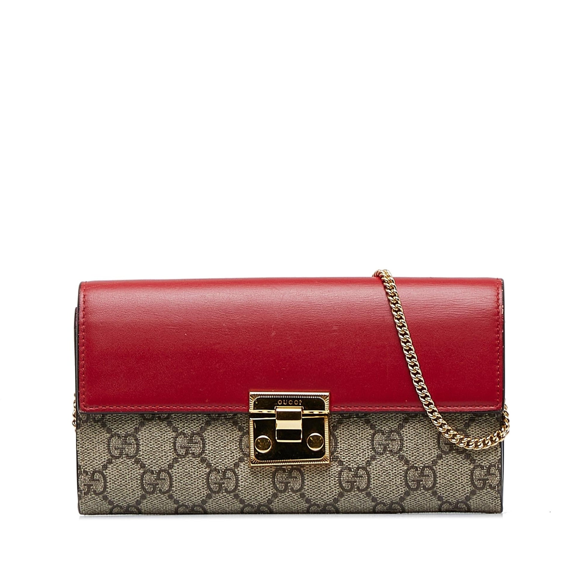 Gucci Monogram Chain Crossbody
