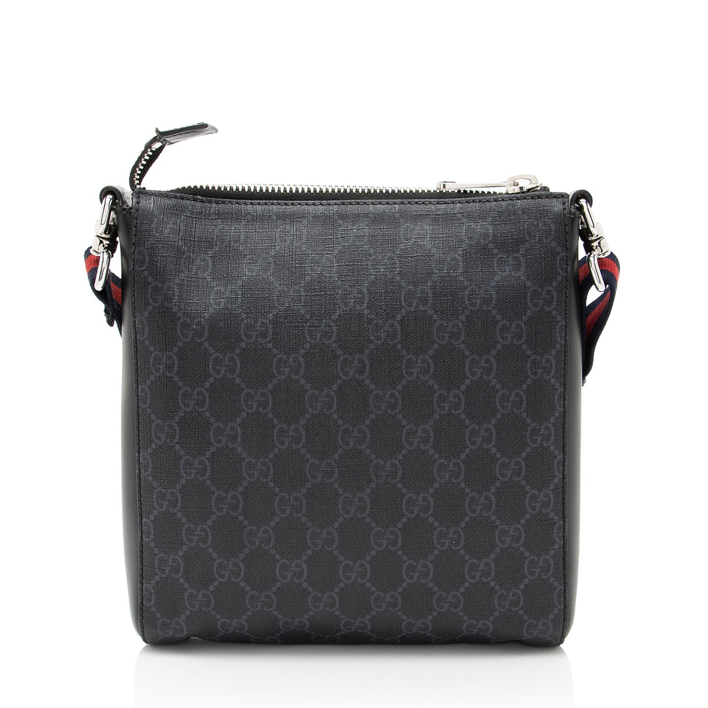 Gucci Nylon Leather Canvas Shoulder Bag
