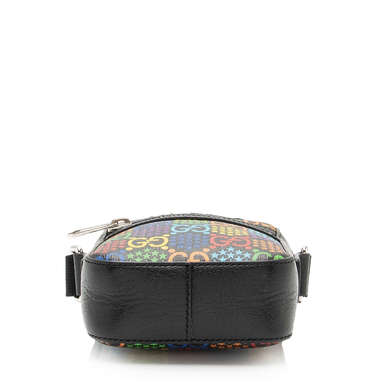 Gucci Nylon Leather Canvas Shoulder Bag