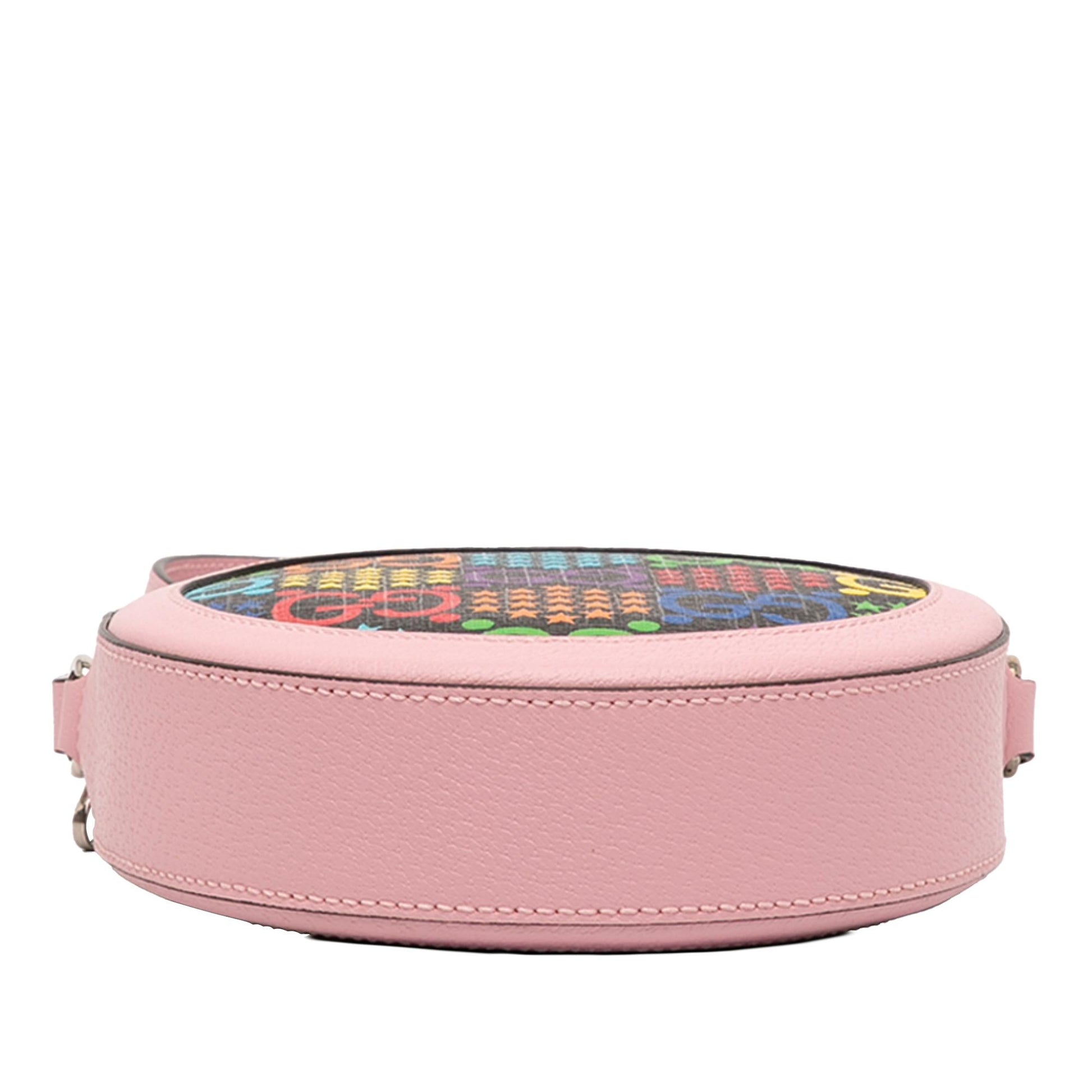 Gucci GG Supreme Psychedelic Round Crossbody