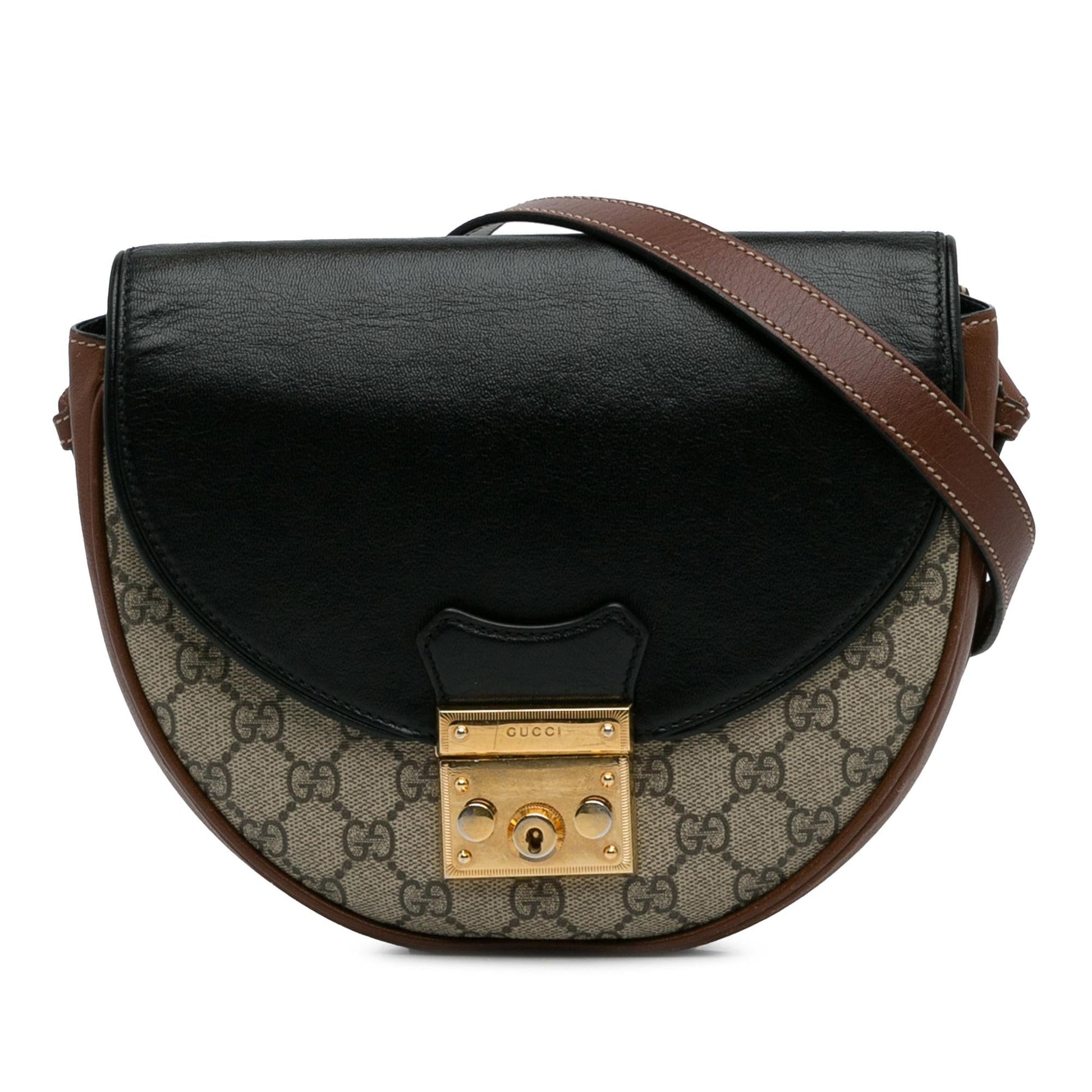 Gucci Saddle Canvas Crossbody