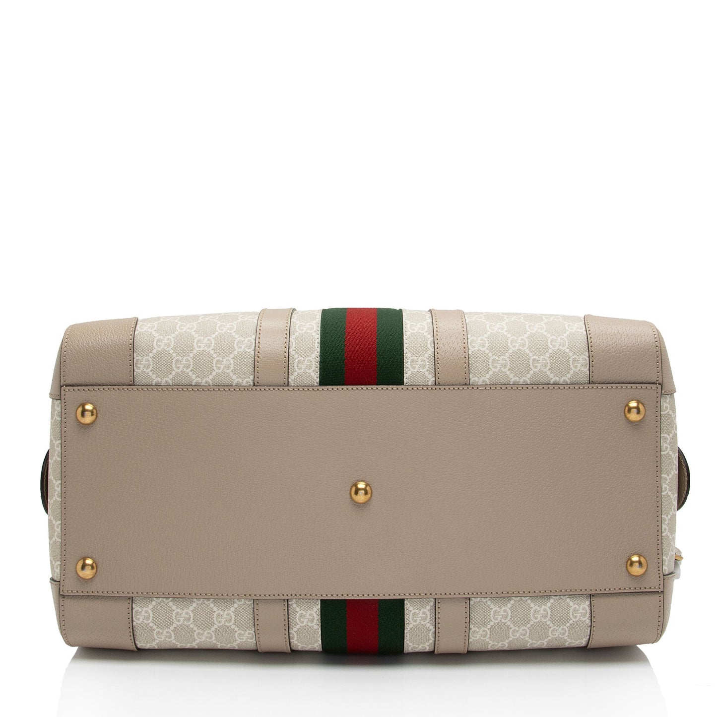 Gucci Nylon Leather Canvas Shoulder Bag