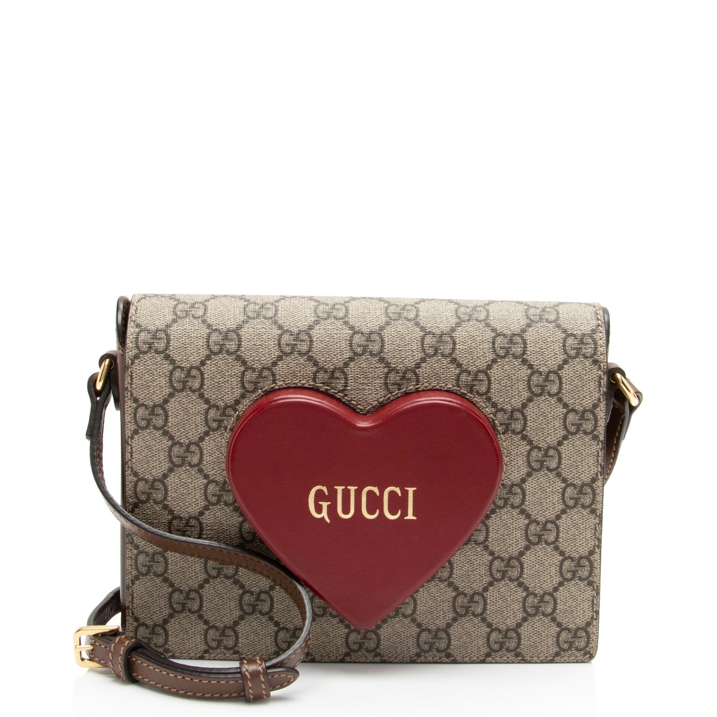 Gucci Leather Canvas Crossbody