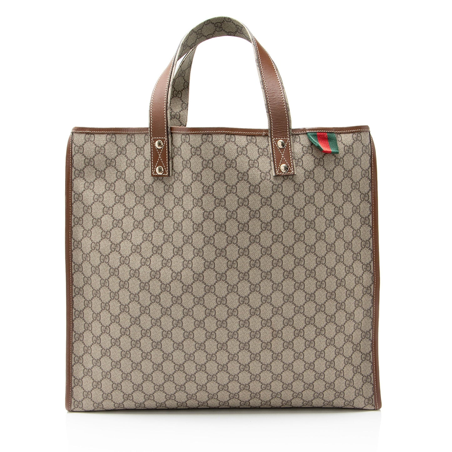 Gucci GG Supreme Signature Web Loop Large Tote