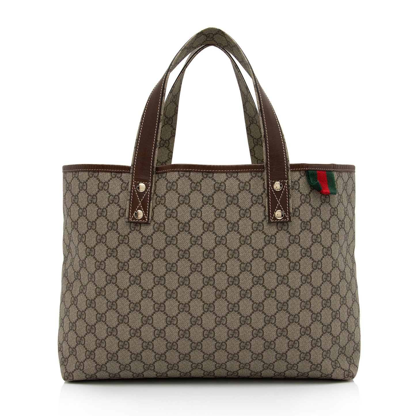 Gucci GG Supreme Signature Web Loop Medium Tote (SHF-)