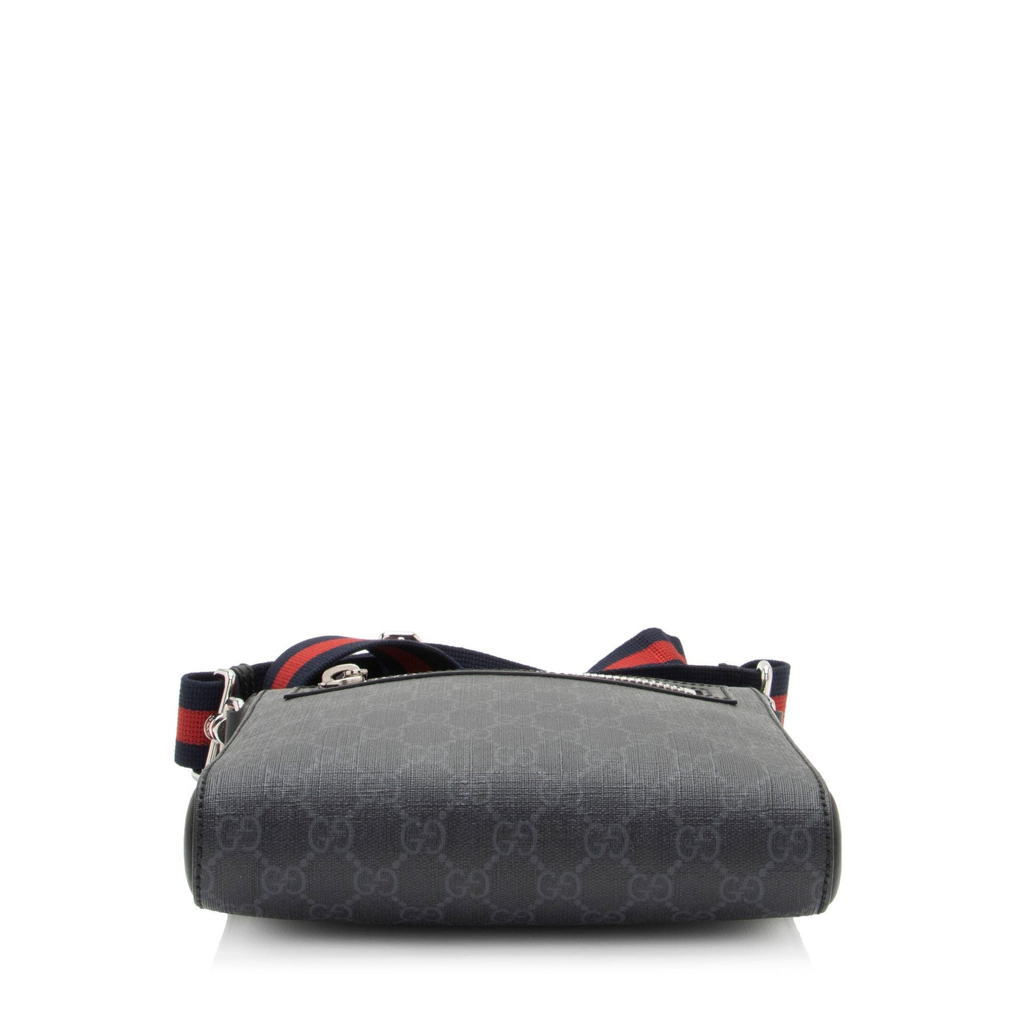 Gucci Nylon Leather Canvas Shoulder Bag