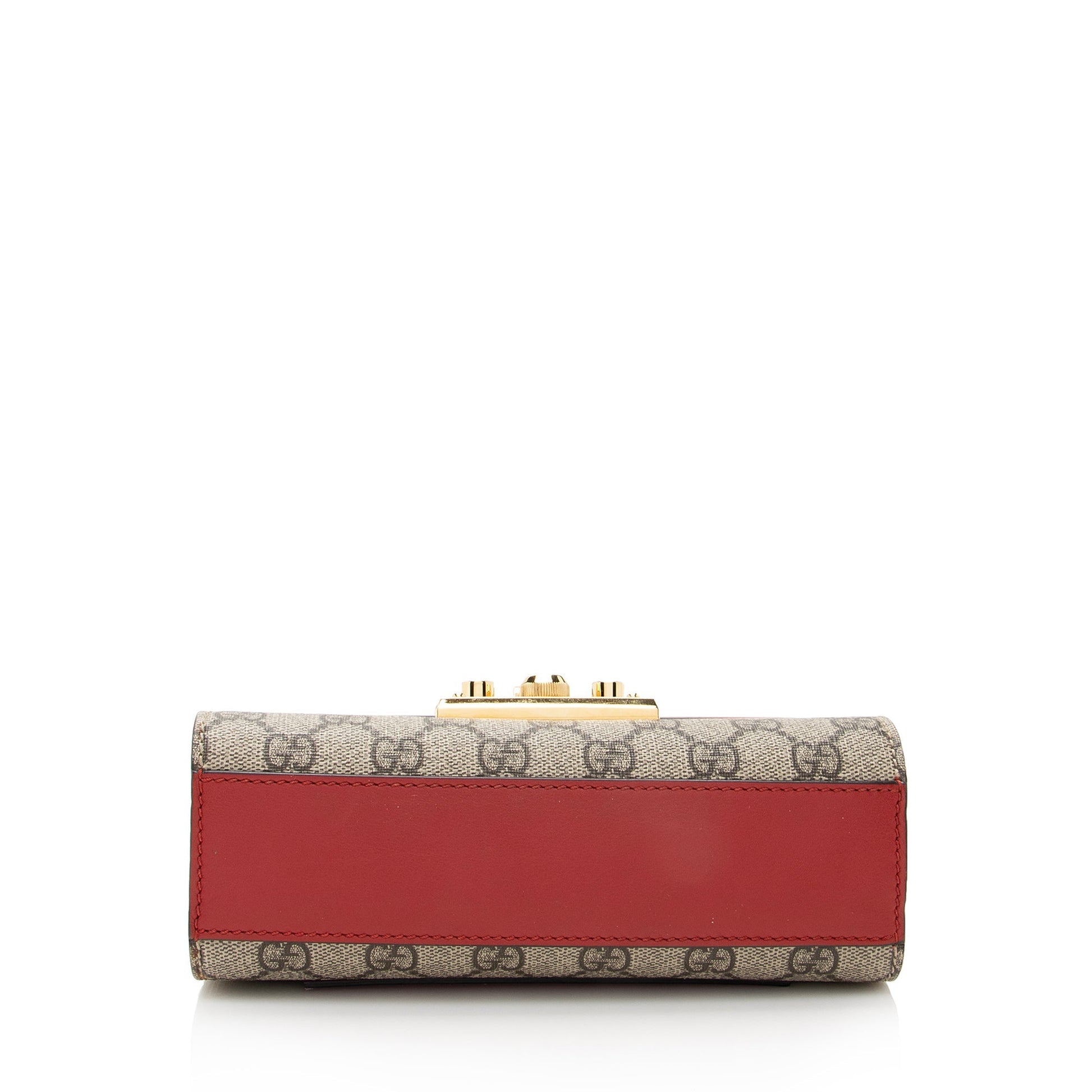 Gucci GG Supreme Small Padlock Shoulder Bag (SHF-22509)