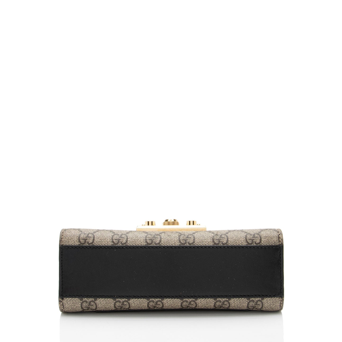 Gucci Leather Canvas Shoulder Bag