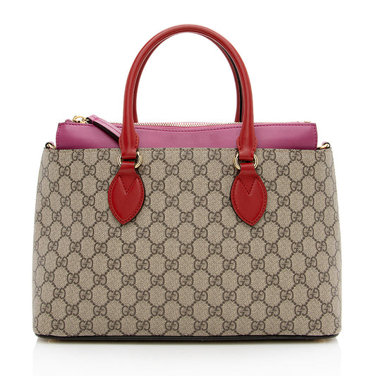 Gucci GG Supreme Leather Canvas Tote Style 7