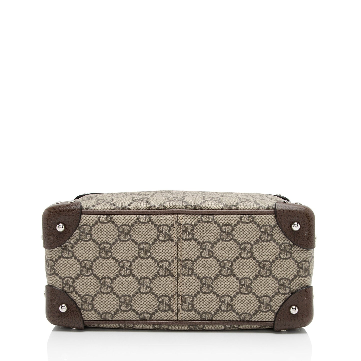 Gucci Leather Canvas Shoulder Bag