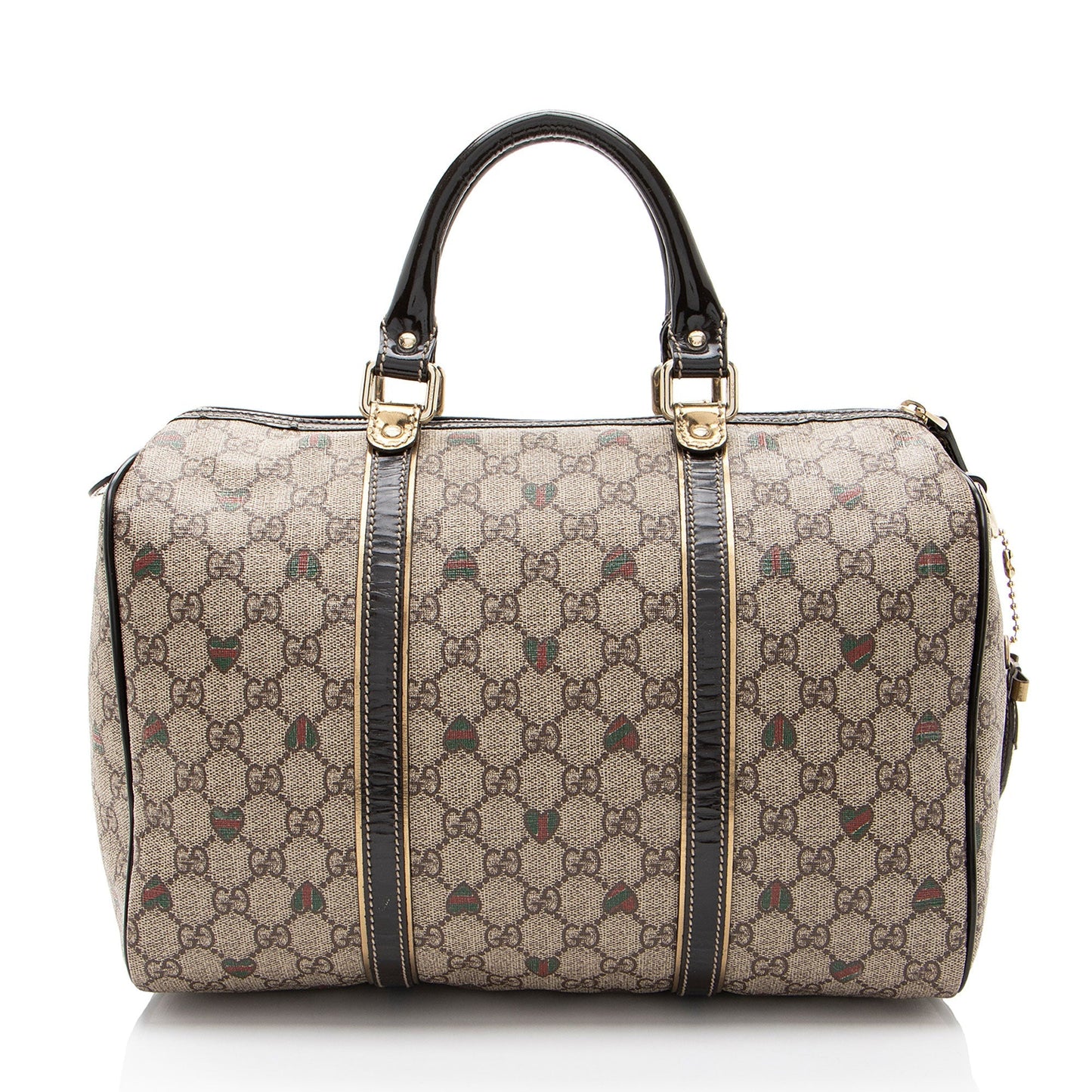 Gucci GG Supreme Tattoo Hearts Joy Boston Bag