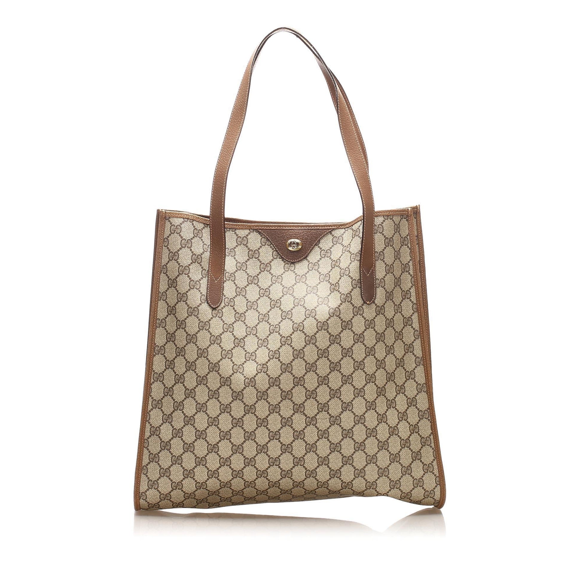Gucci GG Supreme Monogram Tote Style 33