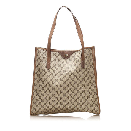 Gucci GG Supreme Monogram Tote Style 33