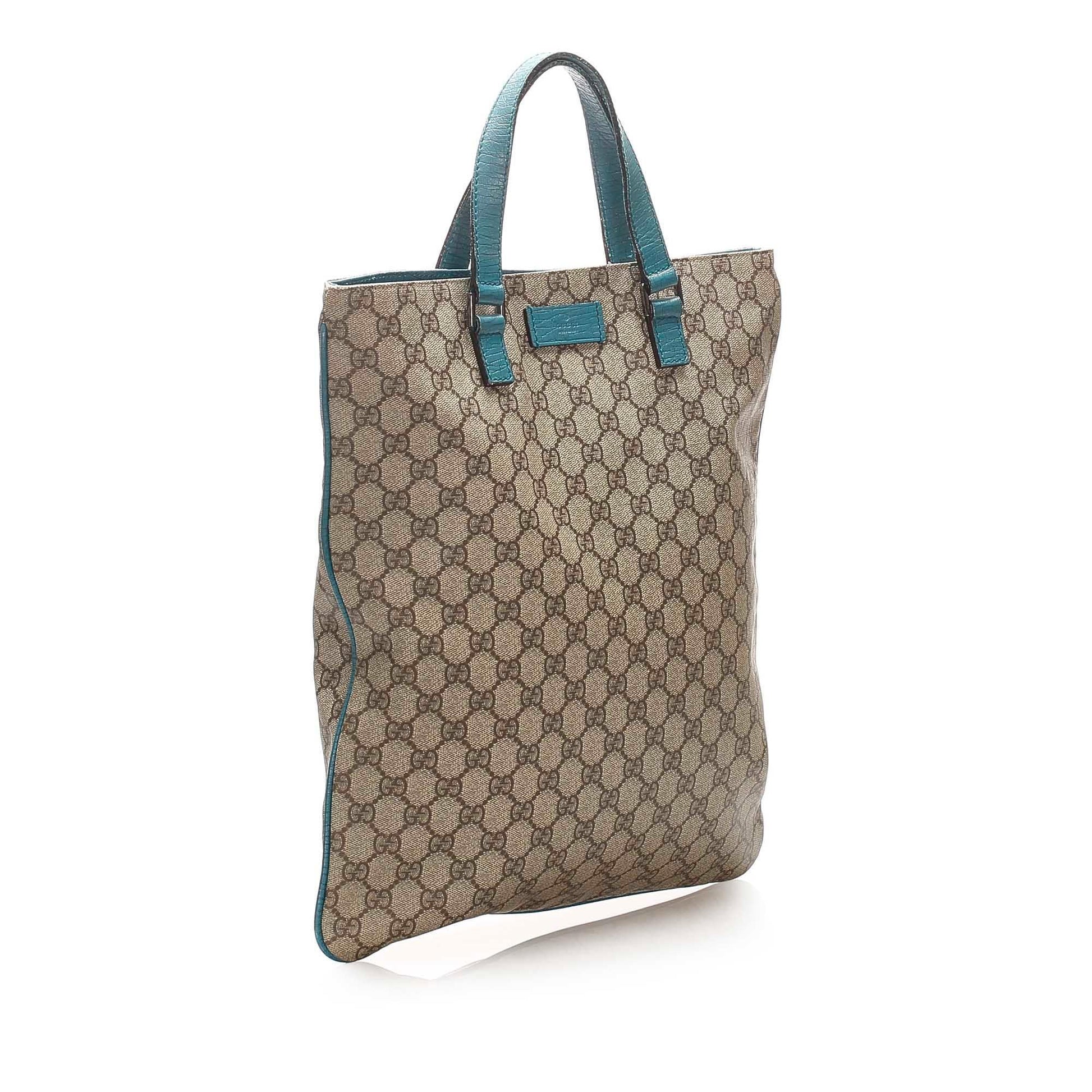 Gucci GG Supreme Monogram Tote Style 27