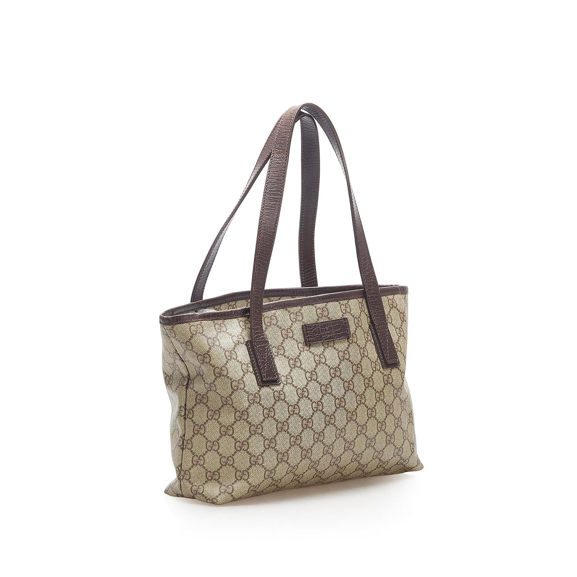 Gucci GG Supreme Monogram Tote Style 26