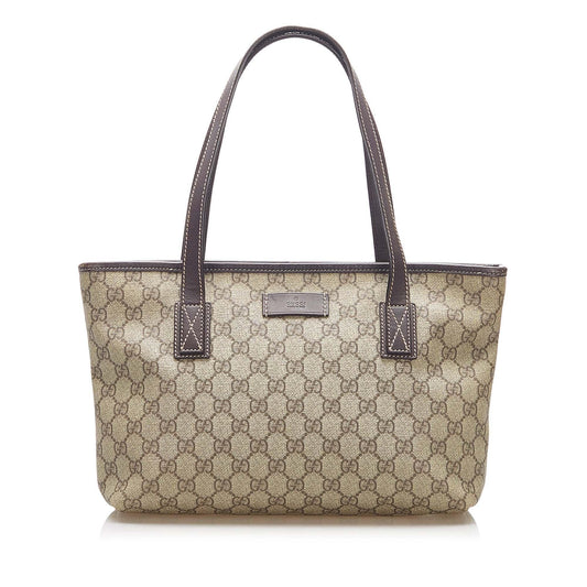 Gucci GG Supreme Monogram Tote Style 25