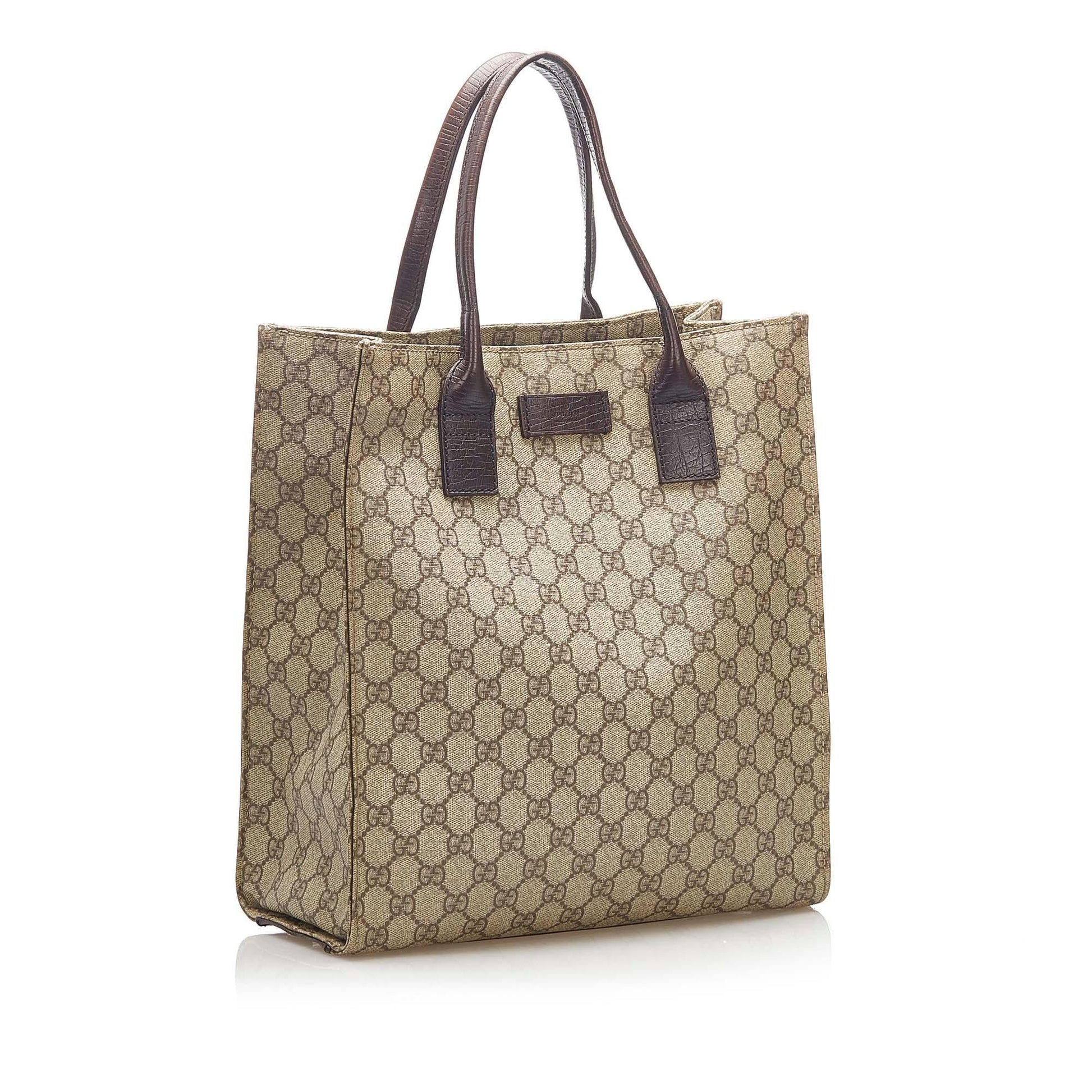 Gucci GG Supreme Monogram Tote Style 22
