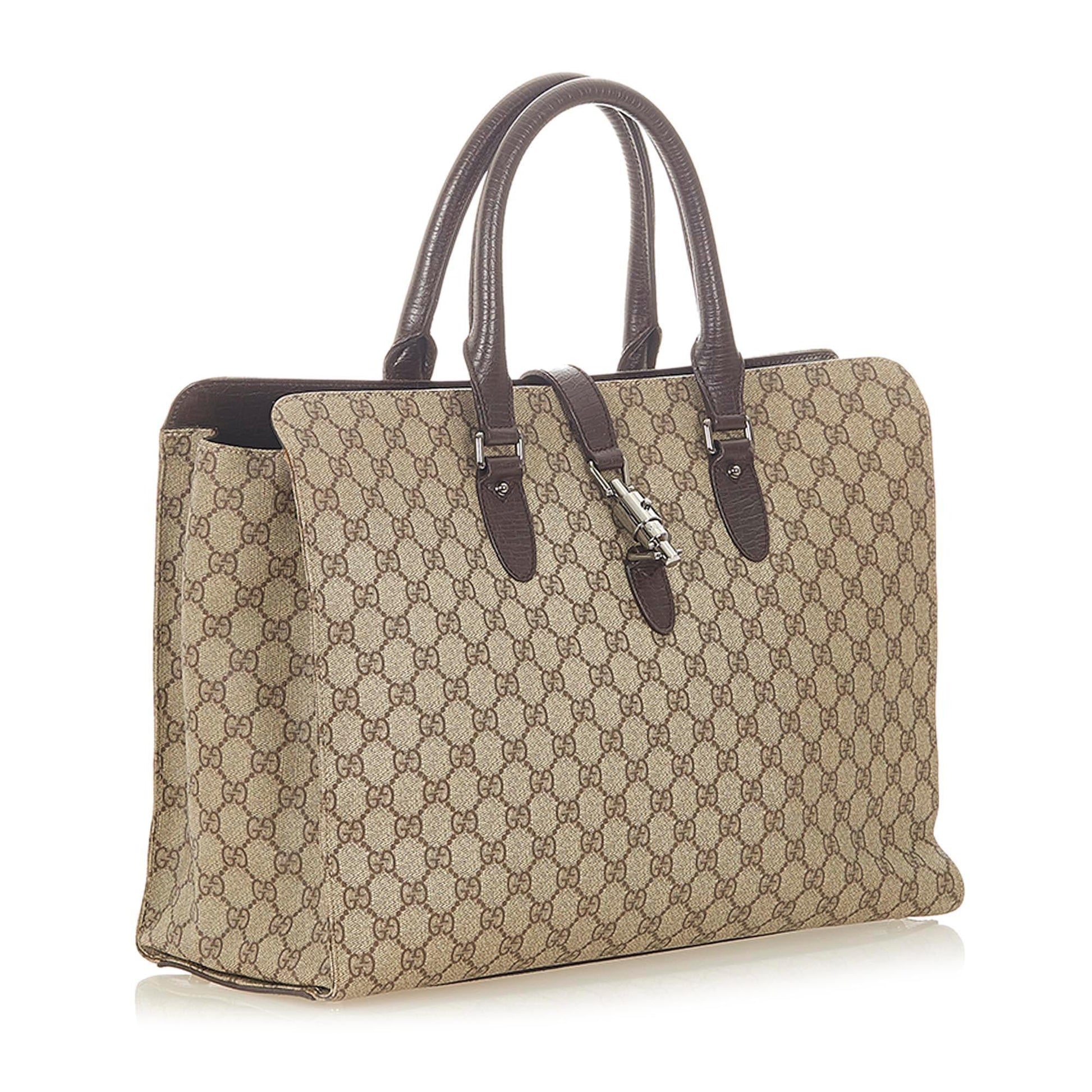 Gucci GG Supreme Monogram Tote Style 9